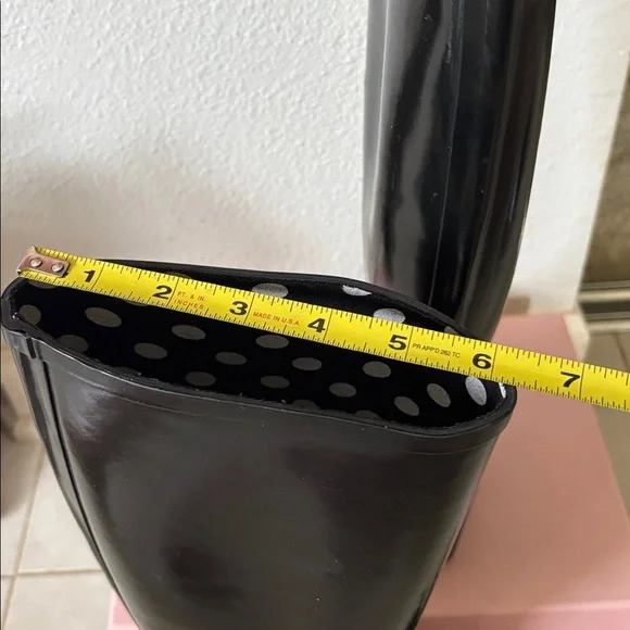 Kate Spade black rain boots - Picture 13 of 14